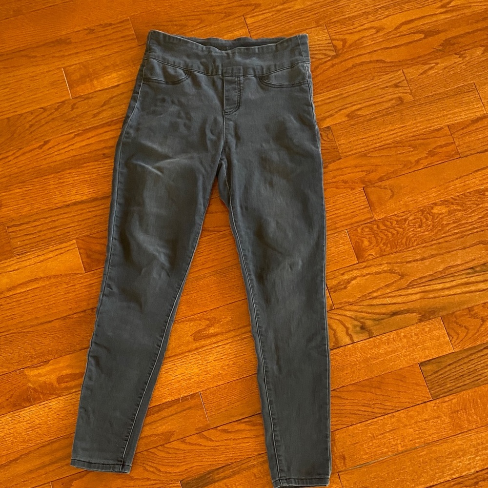 Grace & Lace Charcoal Jeggings - Large